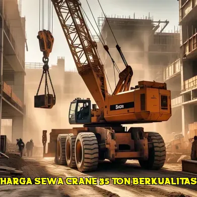 Harga Sewa Crane 35 Ton untuk Proyek Konstruksi Anda